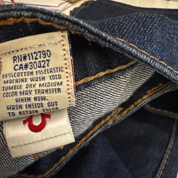 True Religion  Billy Boot Cut Ladies Jeans rn 112790 ca 30427 Low Rise NWOT - Picture 3 of 10